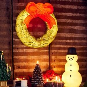 14" Snowman Lit Blow Mold - John Derian for Target